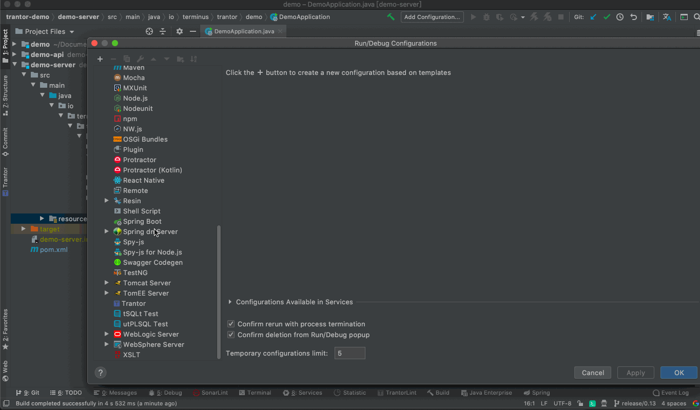 runConfig